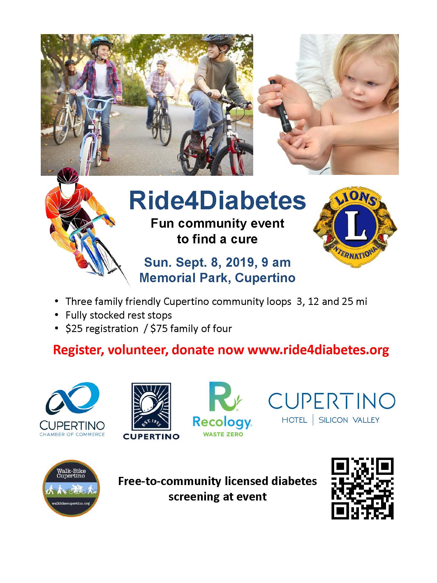 Cupertino: Ride 4 Diabetes!